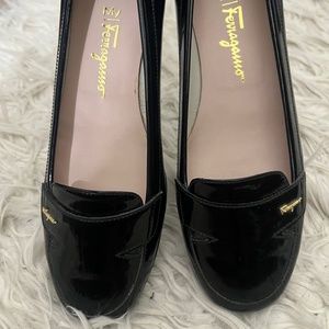 Salvatore Ferragamo Leather Flats
